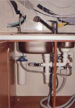 monta�a podpultnega filtra vario